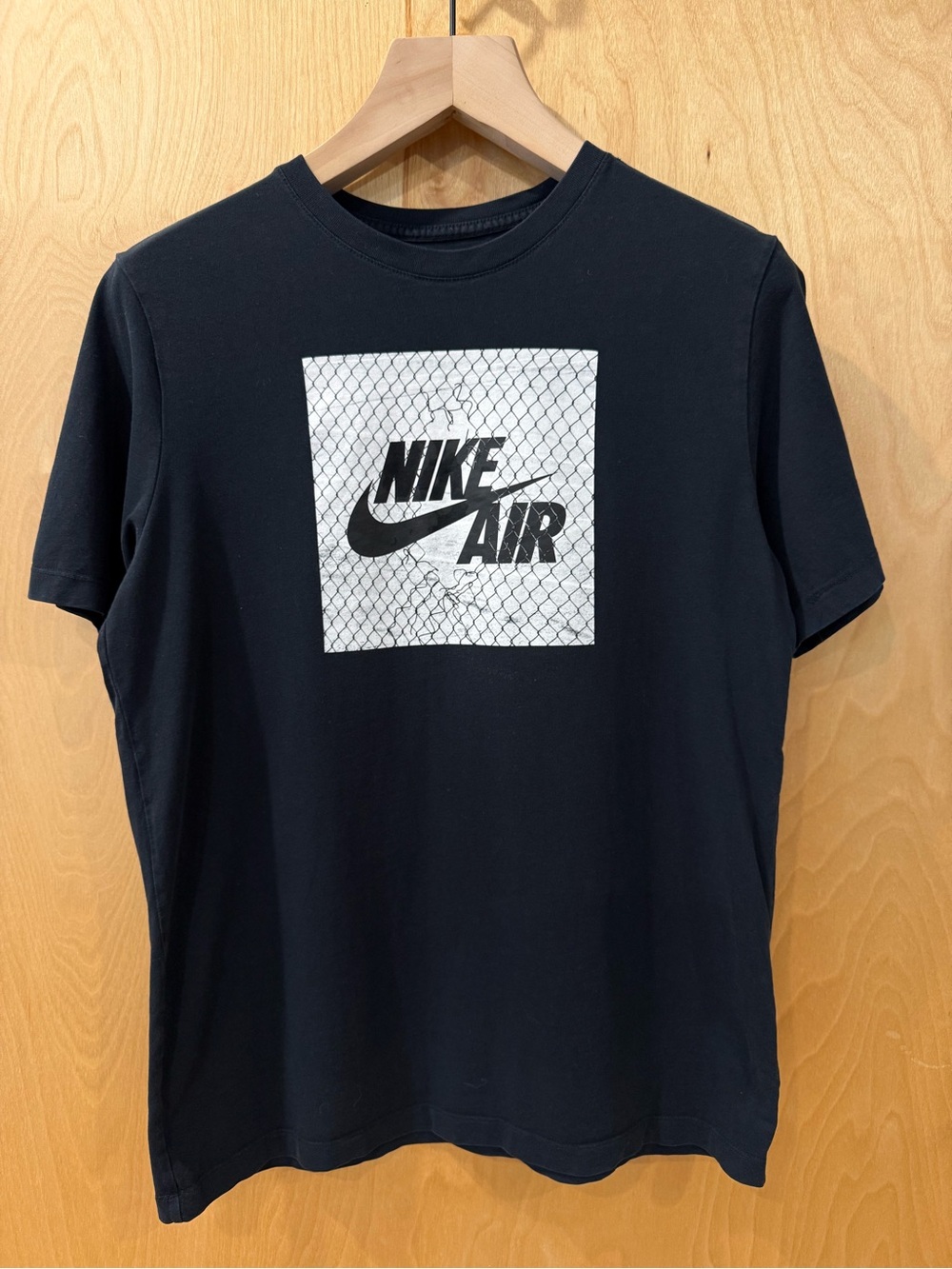 Nike Black Tee with Nike Air Graphic